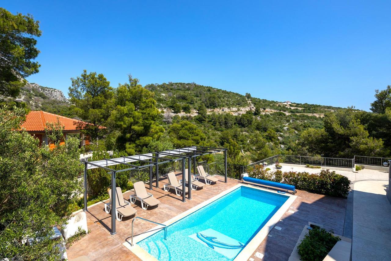 Island Hvar Seaside Villa Levanda With Beach, Pool & Seaview Hvar Town Luaran gambar